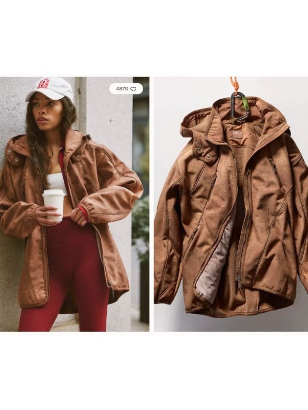 Free People Canyon Crushin Jacket Outdoors Gorpcore Layer Athleisure Womens S